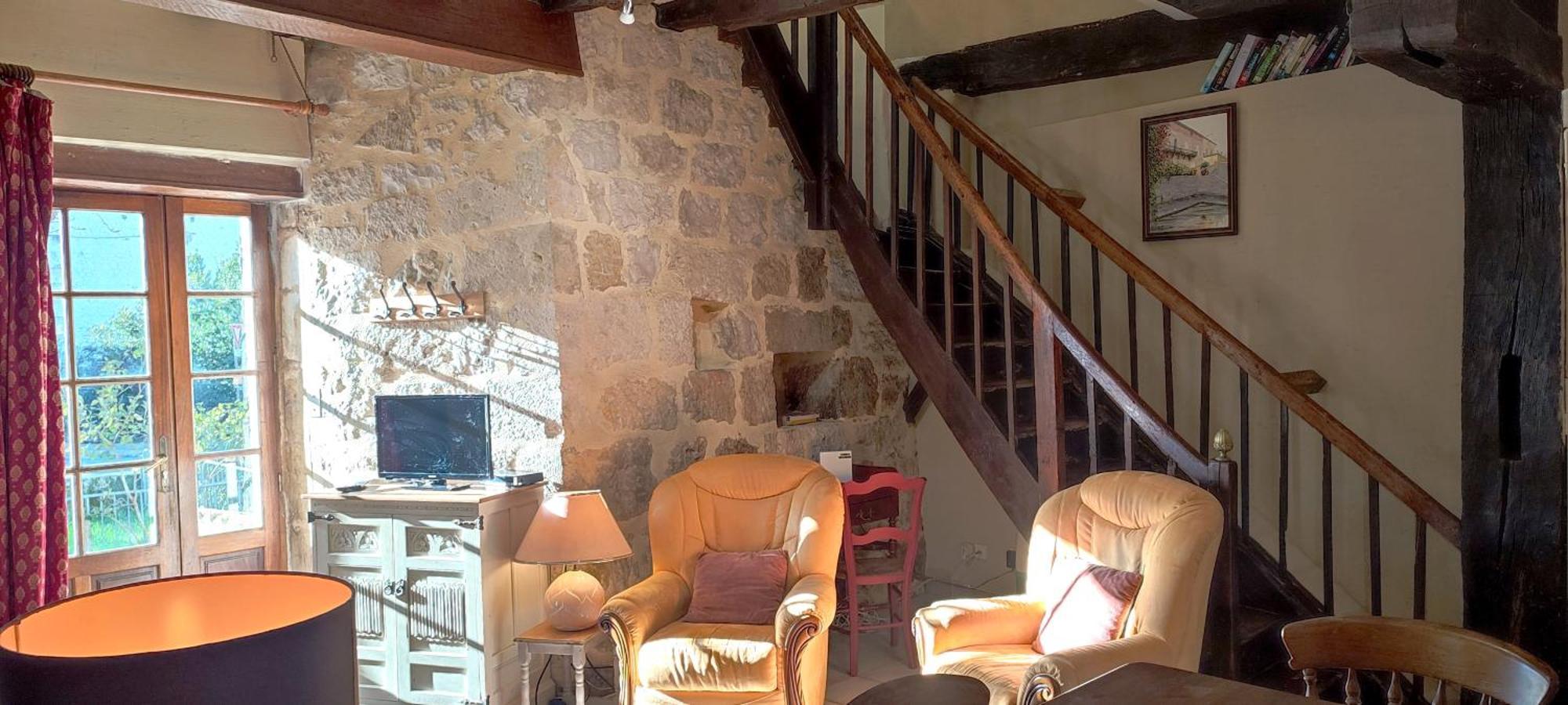 Cornemuse Maison Entiere De 100 M2 Avec Cuisine, Sejour Et Jardin Au Centre D'issigeac Holiday home *